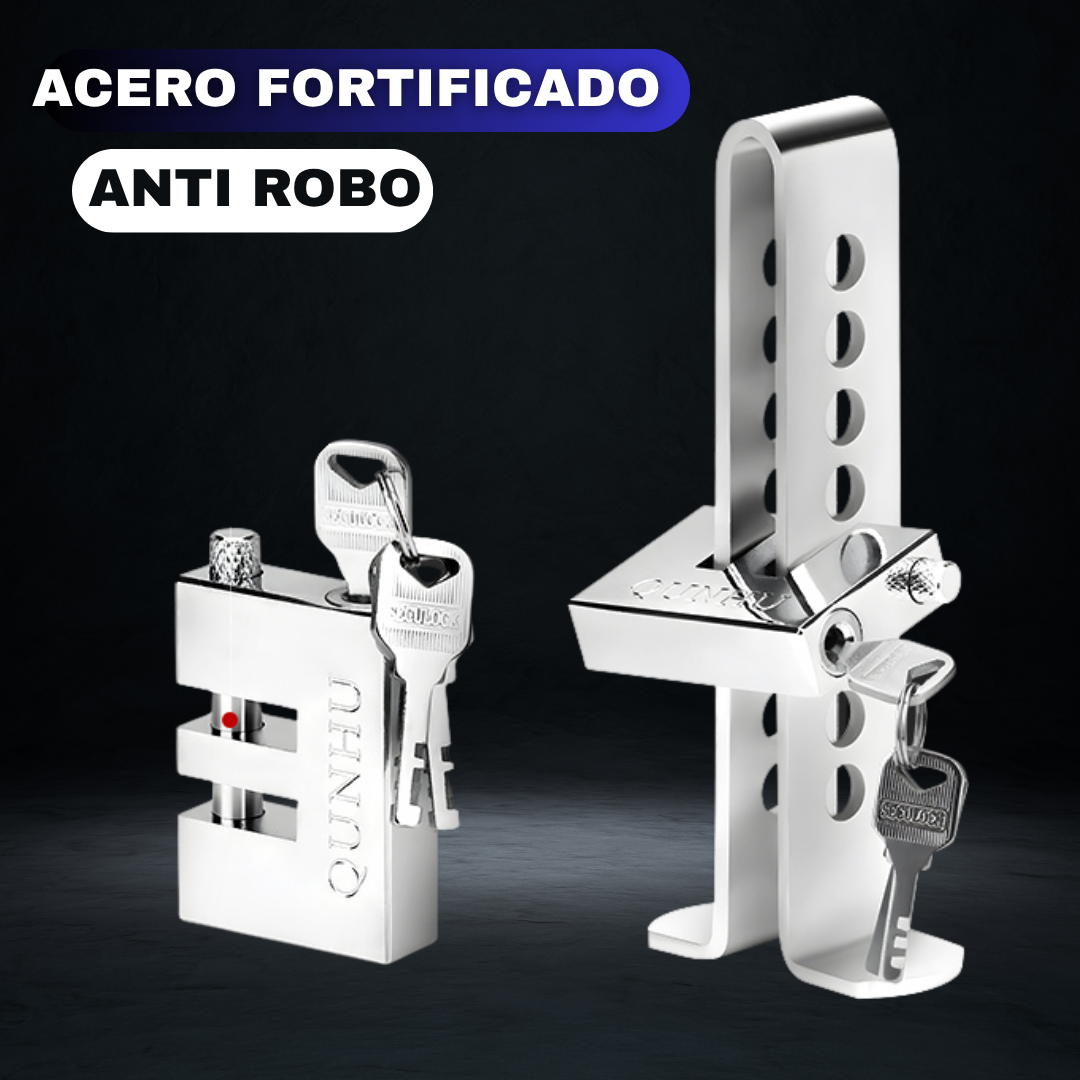 Candado de Acero con Cerradura Antirrobo MASTER LOOK - Protege tu Inversión