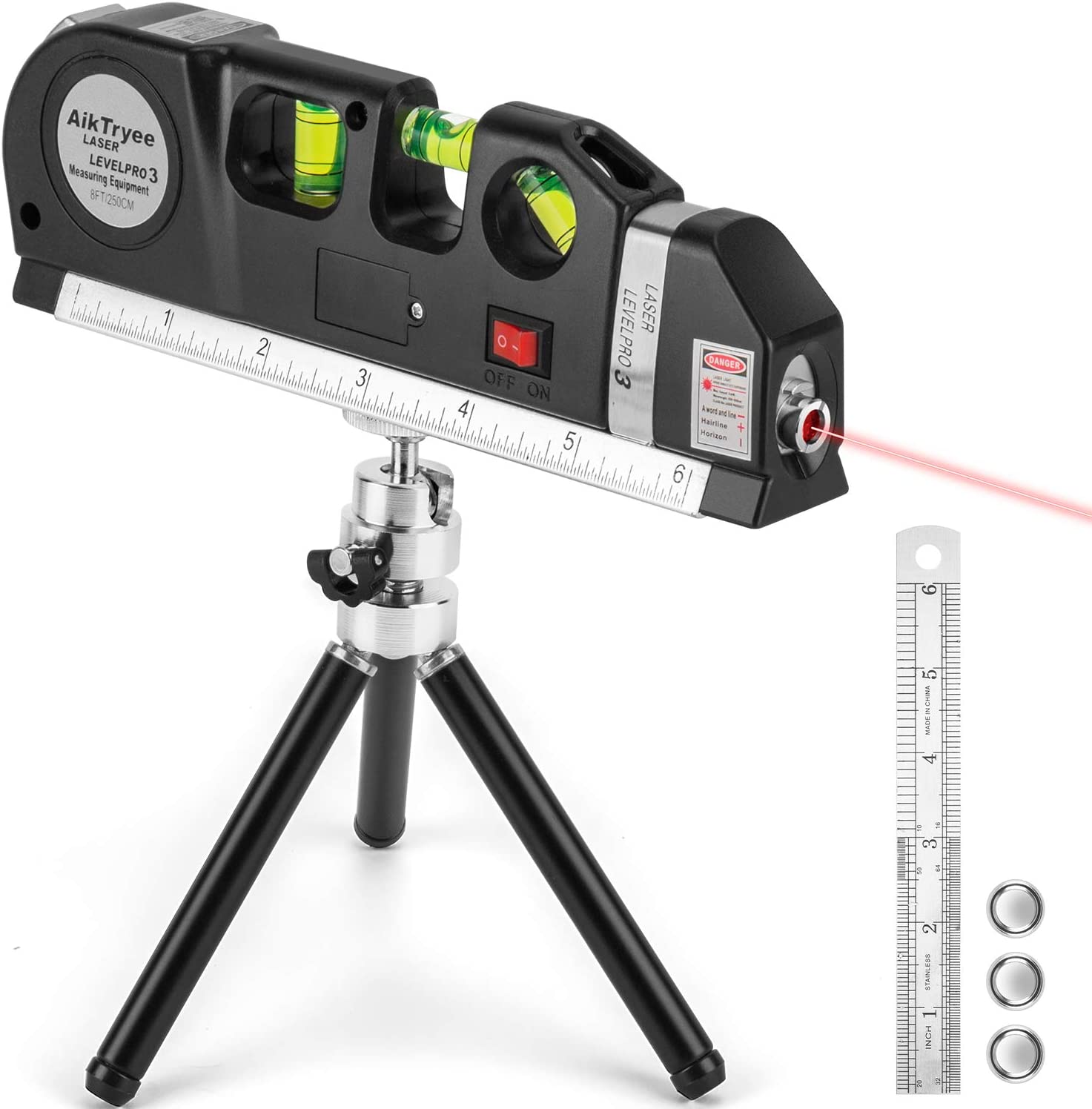 Nivel multifuncional con laser